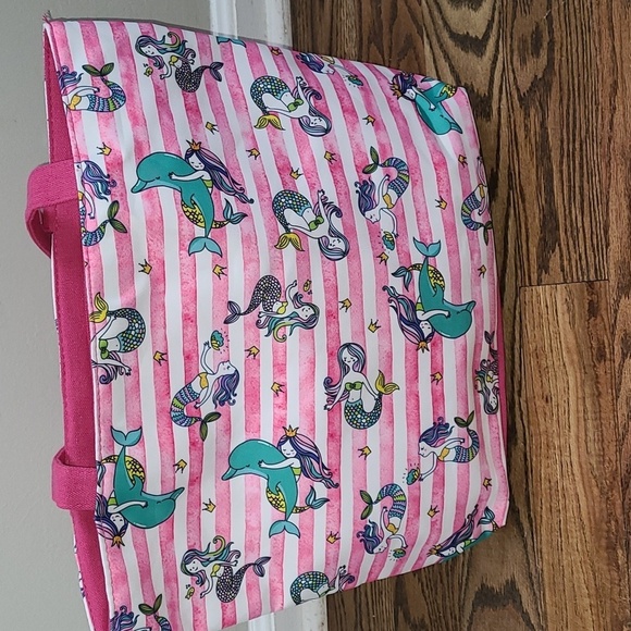 Large canvas mermaid tote bag NWT - Picture 6 of 7
